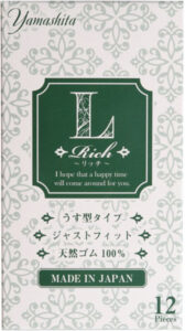 山下ラテックス リッチ Lサイズ 12個入り