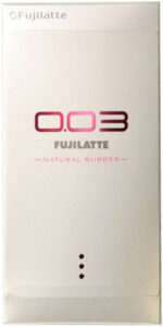 ピタッと密着！フジラテ0.03 3個入り